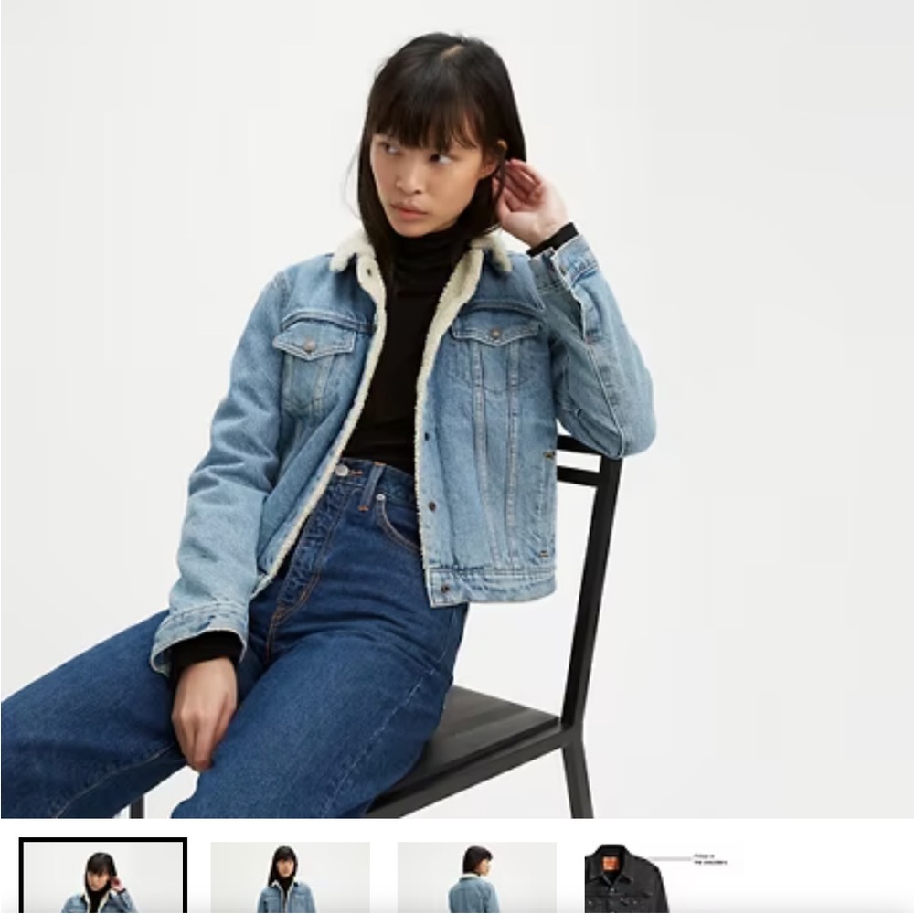 Levi’s Sherpa Lined Jean Jacket